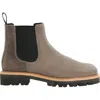 Nisolo Water Resistant Lug Sole Chelsea Boot In Grey