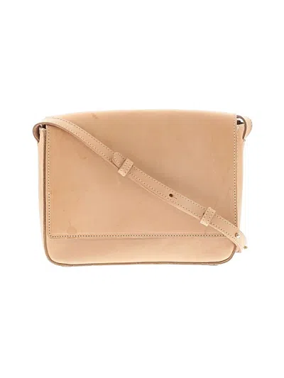 Pre-owned Nisolo Leather Crossbody Bag In Brown