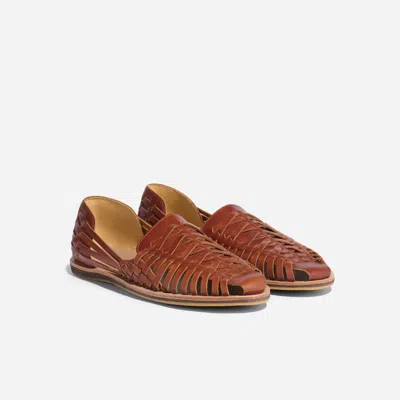 Nisolo Men's Huarache Sandal 1.0 Brandy
