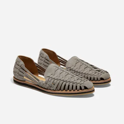 Nisolo Men's Huarache Sandal 2.0 Greige In Gray