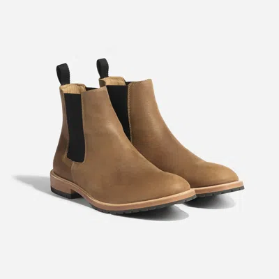 Nisolo Men's Marco Everyday Chelsea Boot Tobacco In Animal Print