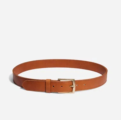 Nisolo Men's Owen Belt British Tan 2.0 In Brown