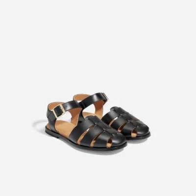Nisolo Mira Fisherman Sandal In Black
