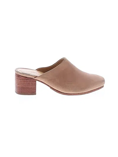 Pre-owned Nisolo Mule/clog In Tan