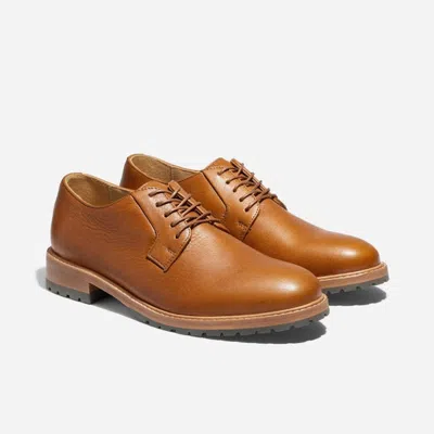 Nisolo Rey Everyday Derby Lug British Tan In Black