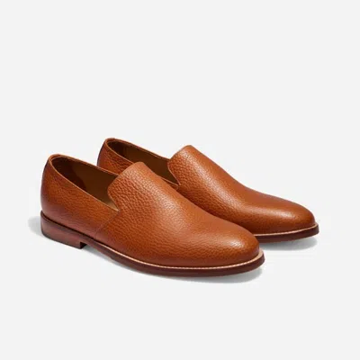 Nisolo Rio Slip-on Loafer British Tan In Black