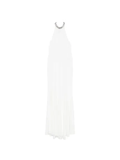 Nissa Backless Maxi Dress In White