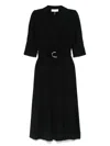 Nissa Belted Midi Dress