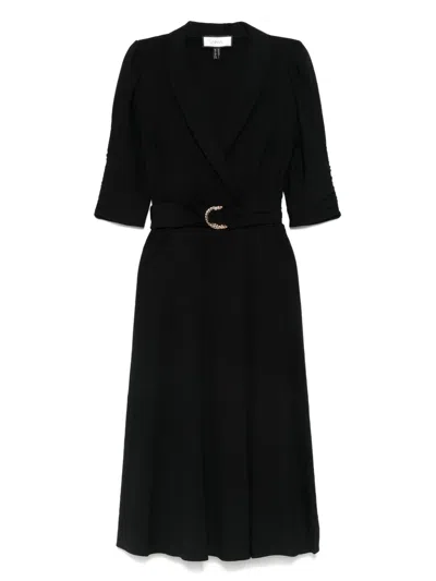 Nissa Belted Midi Dress