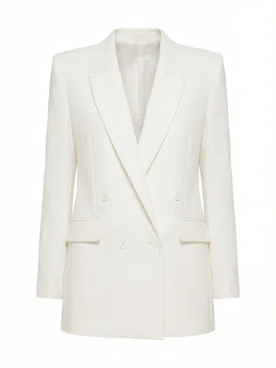 Nissa Blazer In White