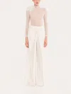 Nissa Button-fastening Trousers In White