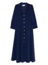 Nissa Button-down Midi Dress