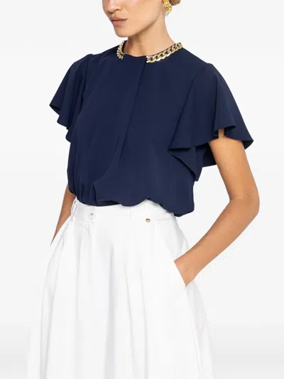 Nissa Chain Detail Top In Multi