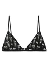 Nissa Cropped Top In Black