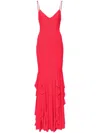 NISSA CRYSTAL-EMBELLISHED MAXI DRESS