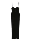 Nissa Cut-out Maxi Dress In Black
