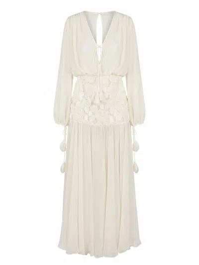 Nissa Evening Dress In White