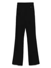 Nissa Flared Trousers In Black