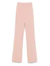 Nissa Flared Trousers In Pink