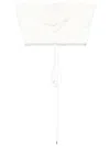 Nissa Floral-appliqué Top In 白色