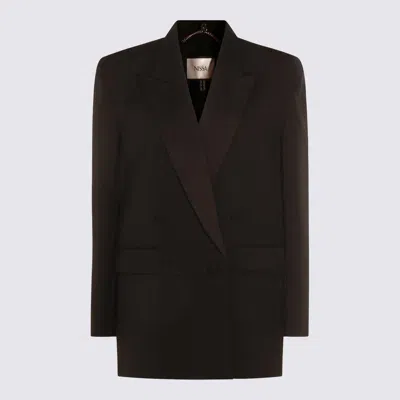 Nissa Giacche Nero In Brown