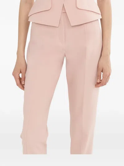 Nissa High-rise Trousers In Pink