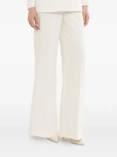 Nissa High-waisted Wide-leg Trousers In Neutral