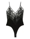 Nissa Lace-embellished Top In Black