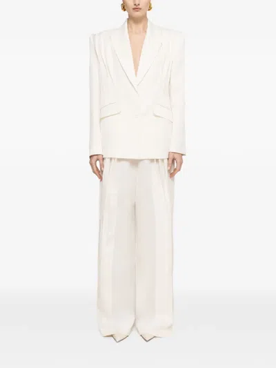 Nissa Oversized Blazer In White