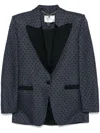 NISSA POLKA-DOT BLAZER