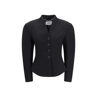 Nissa Polyester Women's Jacket In Black