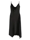 Nissa Spaghetti-straps Satin Dress