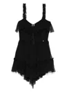 Nissa Tassel-detail Mini Dress