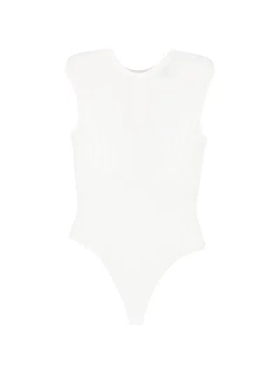 Nissa Underwire High-neck Body In White