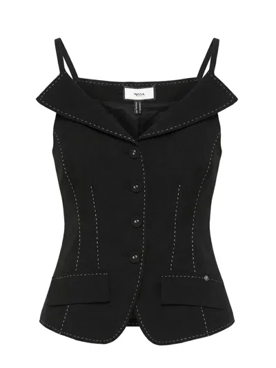 Nissa Vest In Black