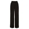 Nissa Women's Black High-waisted Pants In Black