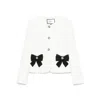 Nissa Bouclé Jacket In White
