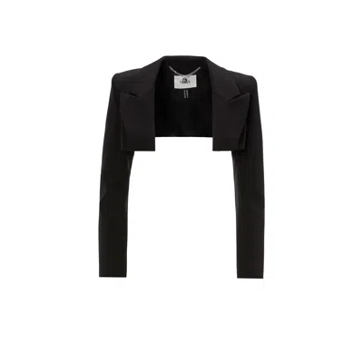 Nissa Women's Cropped Blazer Black