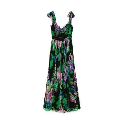 Nissa Women's Cut-out Detail Silk Dress