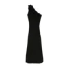 Nissa Women's Floral-detail Midi Dress Black