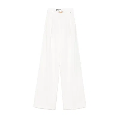 Nissa Women's High-rise Straight Pants White