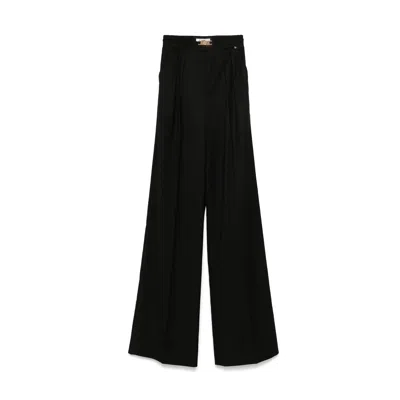 Nissa Women's High-waisted Straight Pants Black