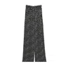 Nissa Women's Polka-dots Viscose Pants In Black
