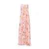 Nissa Floral-print Maxi Dress In Multi