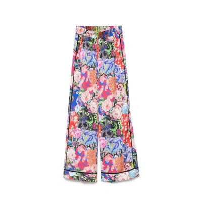 Nissa Women's Printed Satin Culottes