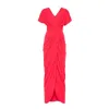 Nissa Women's Red Rhinestone-embellished Dress