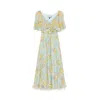 Nissa Floral Midi Dress