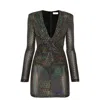 Nissa Women's Sequin-embellished V-neck Minidress