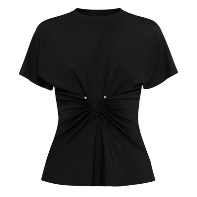 Nissa Women's Short-sleeve Top Black