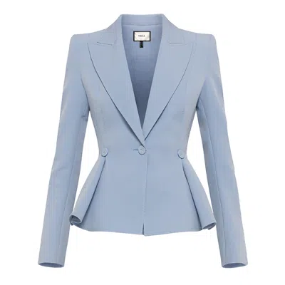 Nissa Women's Single-breasted Blazer Blue